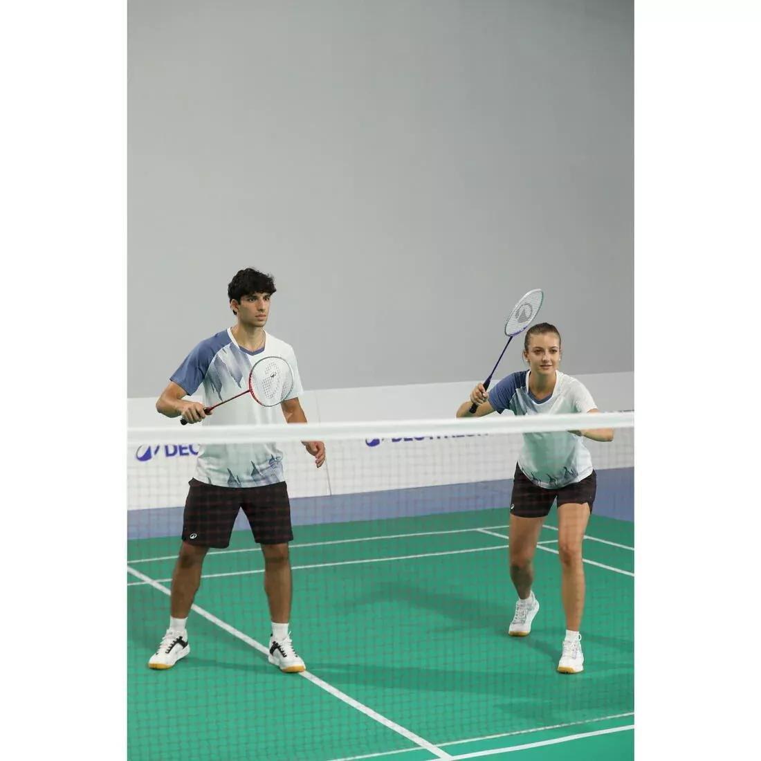 Adults Badminton Racket - Br 190 Set Partner, Blue/Red, No Color, large image number 9