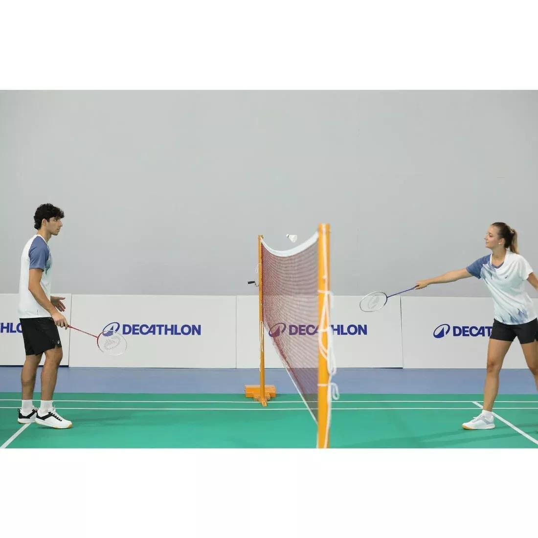 Adults Badminton Racket - Br 190 Set Partner, Blue/Red, No Color, large image number 11