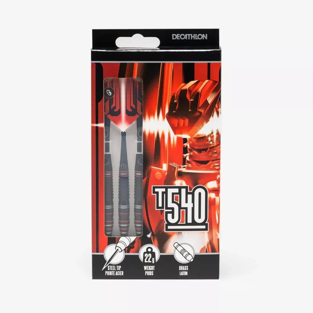 Steel-Tipped Darts - Tri-Pack T540, Red, 5401_000, medium