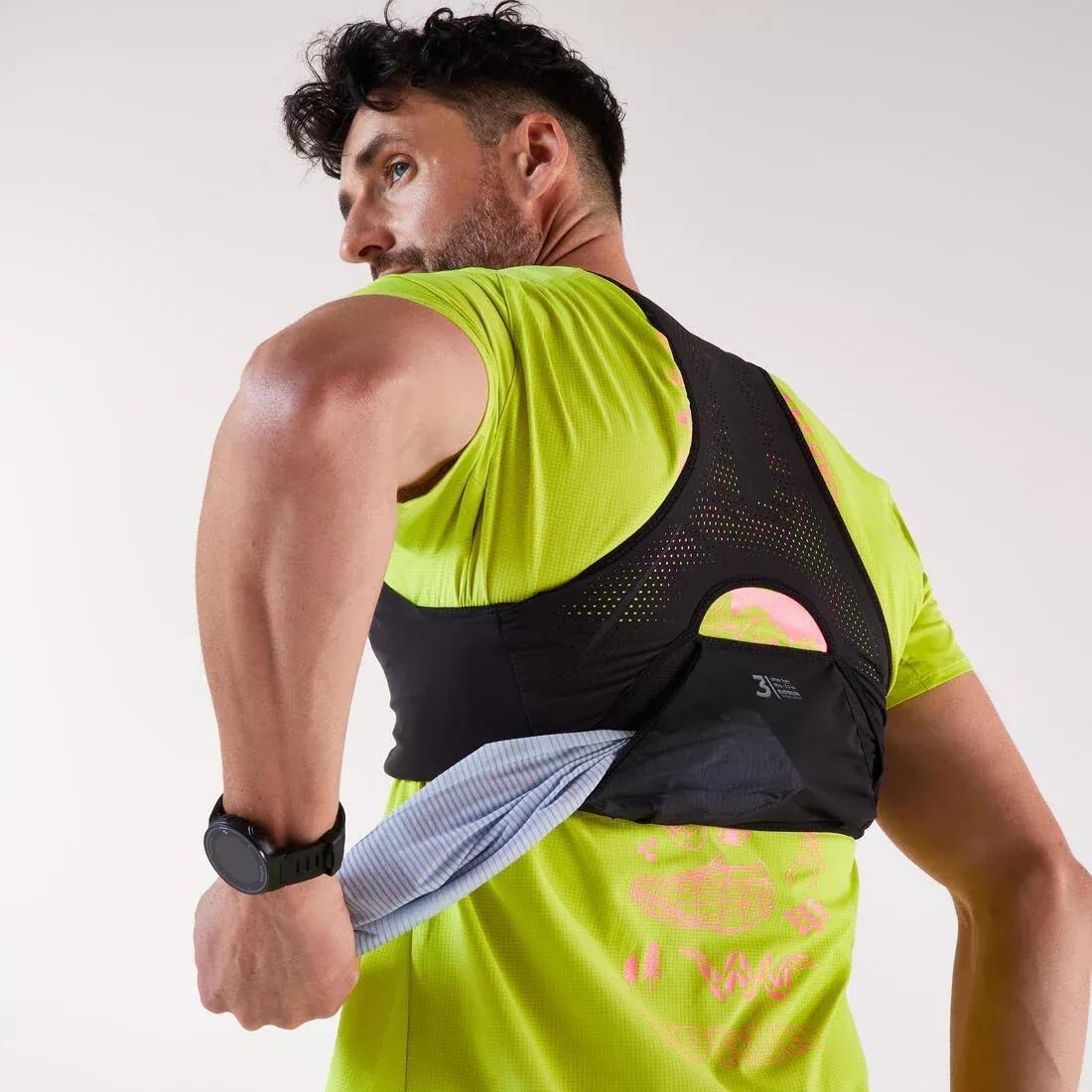 KIPRUN--RACE 900 HYDRATION VES T 3L BLACK, No Color, large image number 6