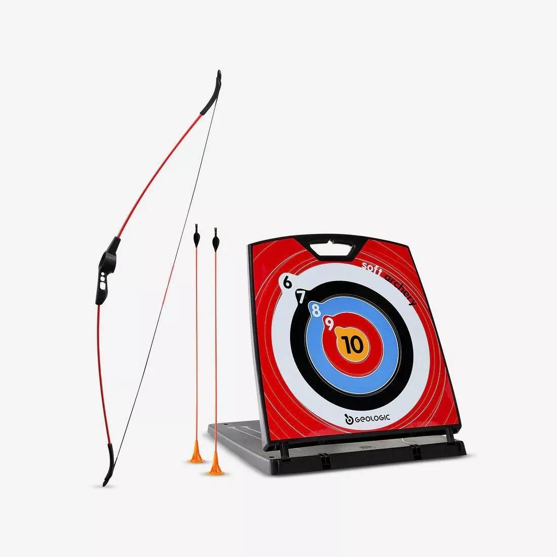 Archery Set Soft Archery 100, White, No Color, large image number 9