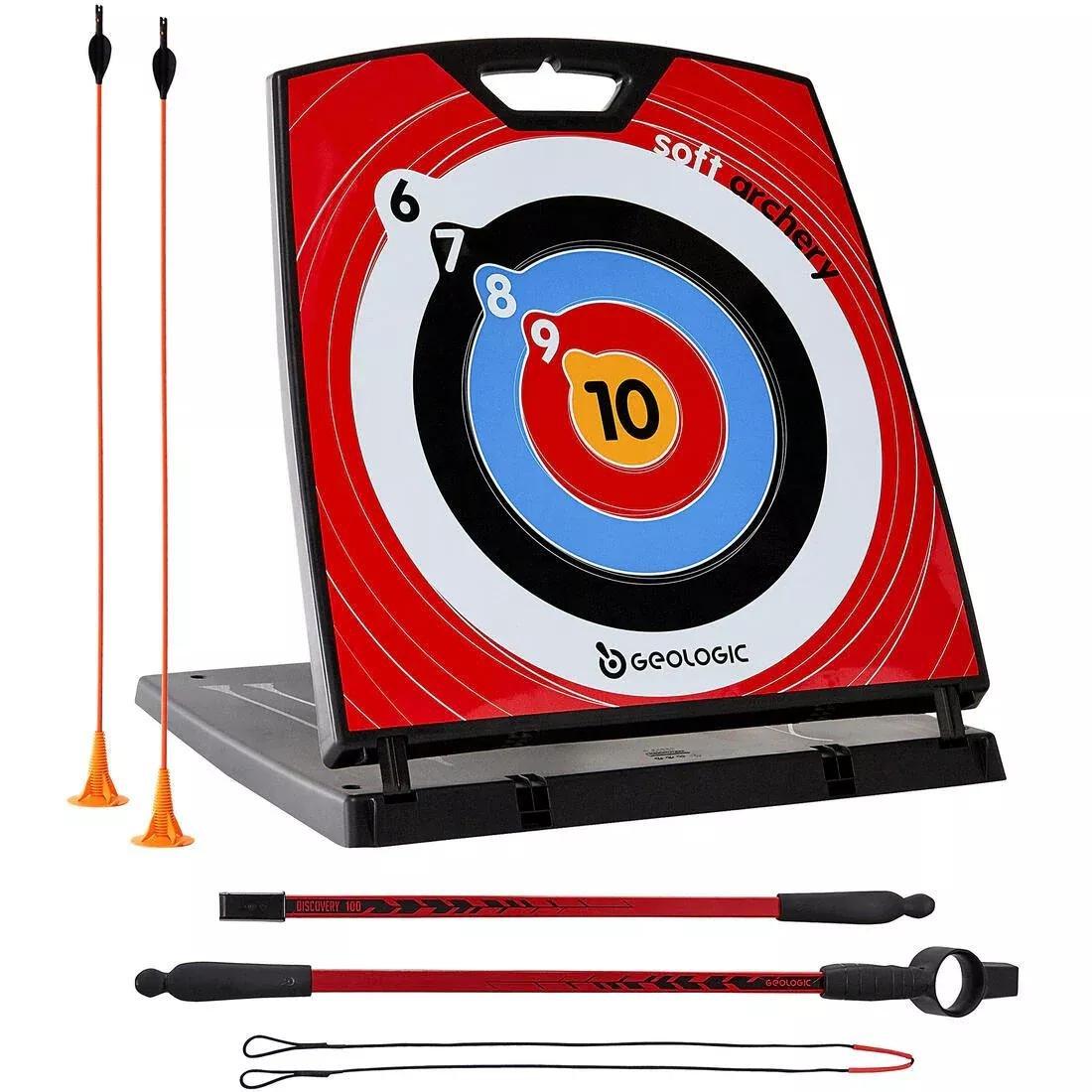 Archery Set Soft Archery 100, White, No Color, large image number 12
