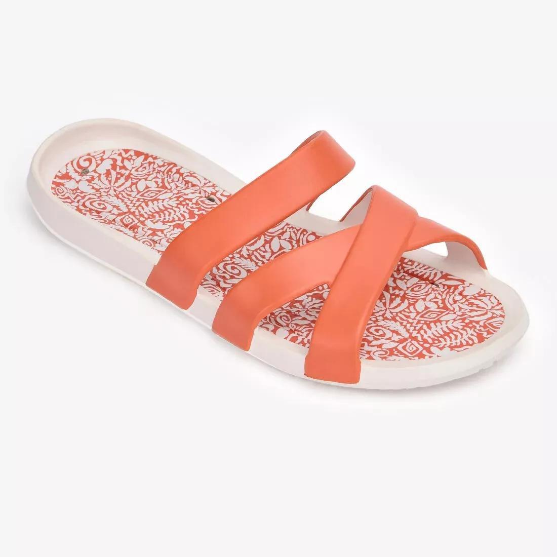Women Poolside Slides - Slap 500, Black, No Color, large image number 1