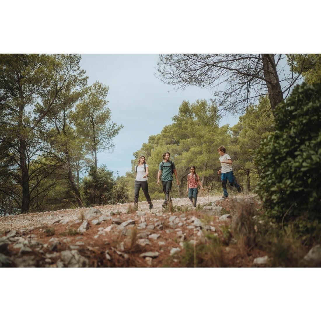 Women Hiking Trousers NH500 Regular, Grey, No Color, large image number 7