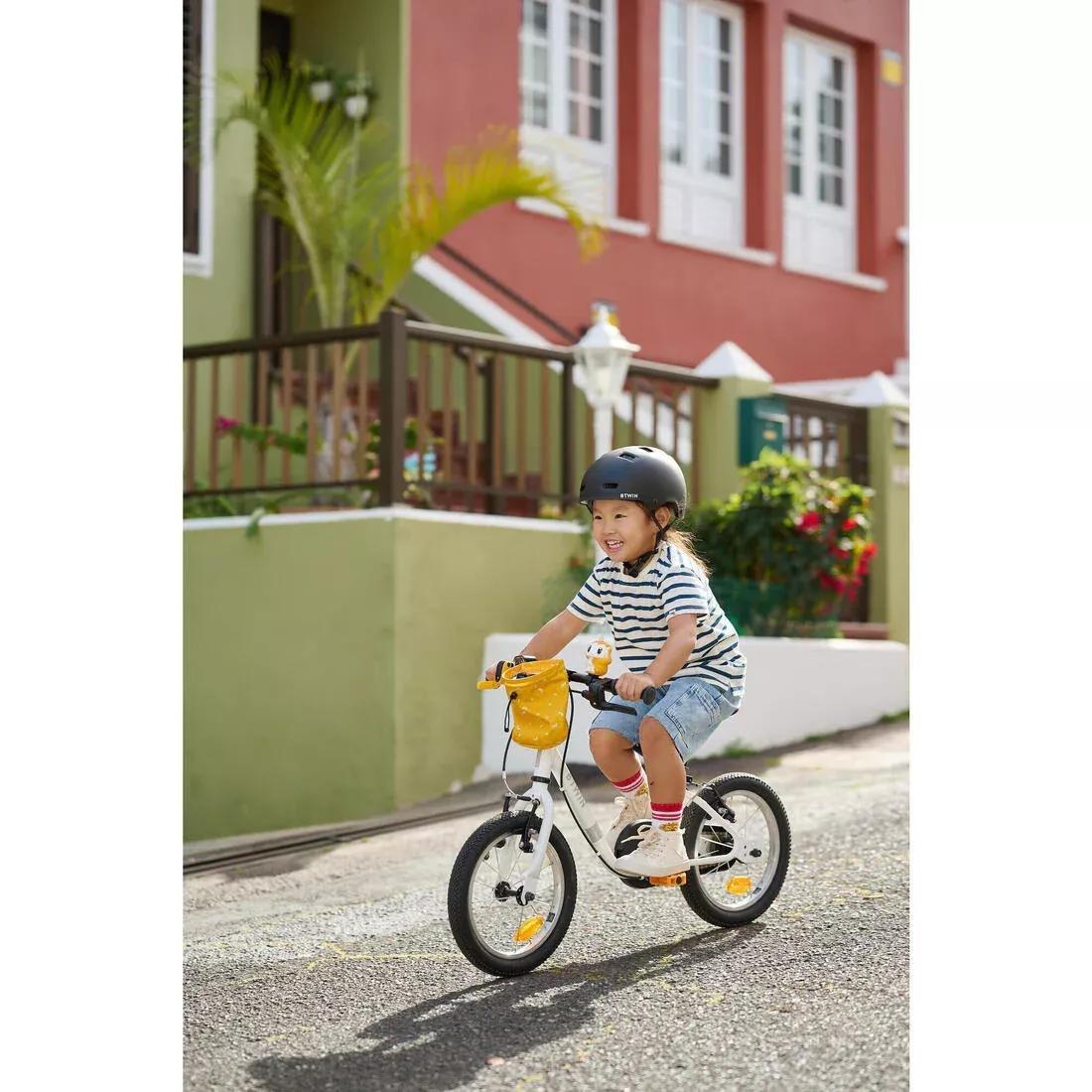 Kids Unisex 3-5 Years 14-Inch Bike - Discover 100, White, No Color, large image number 9