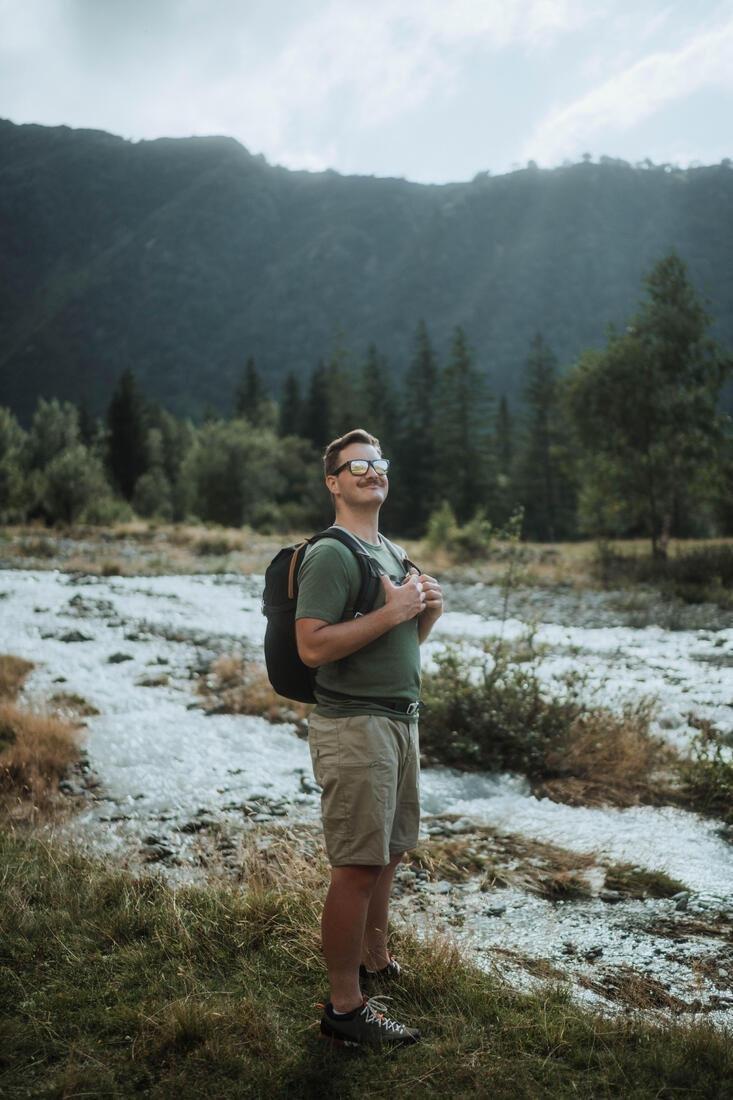 Hiking Backpack 30L - Nh Arpenaz 100, Black, No Color, large image number 3