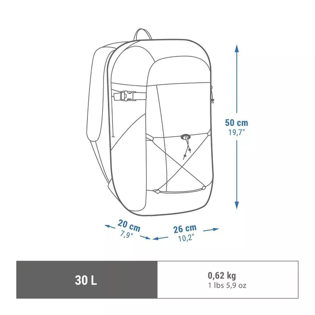 Hiking Backpack 30L - Nh Arpenaz 100, 5401_000, large image number 11