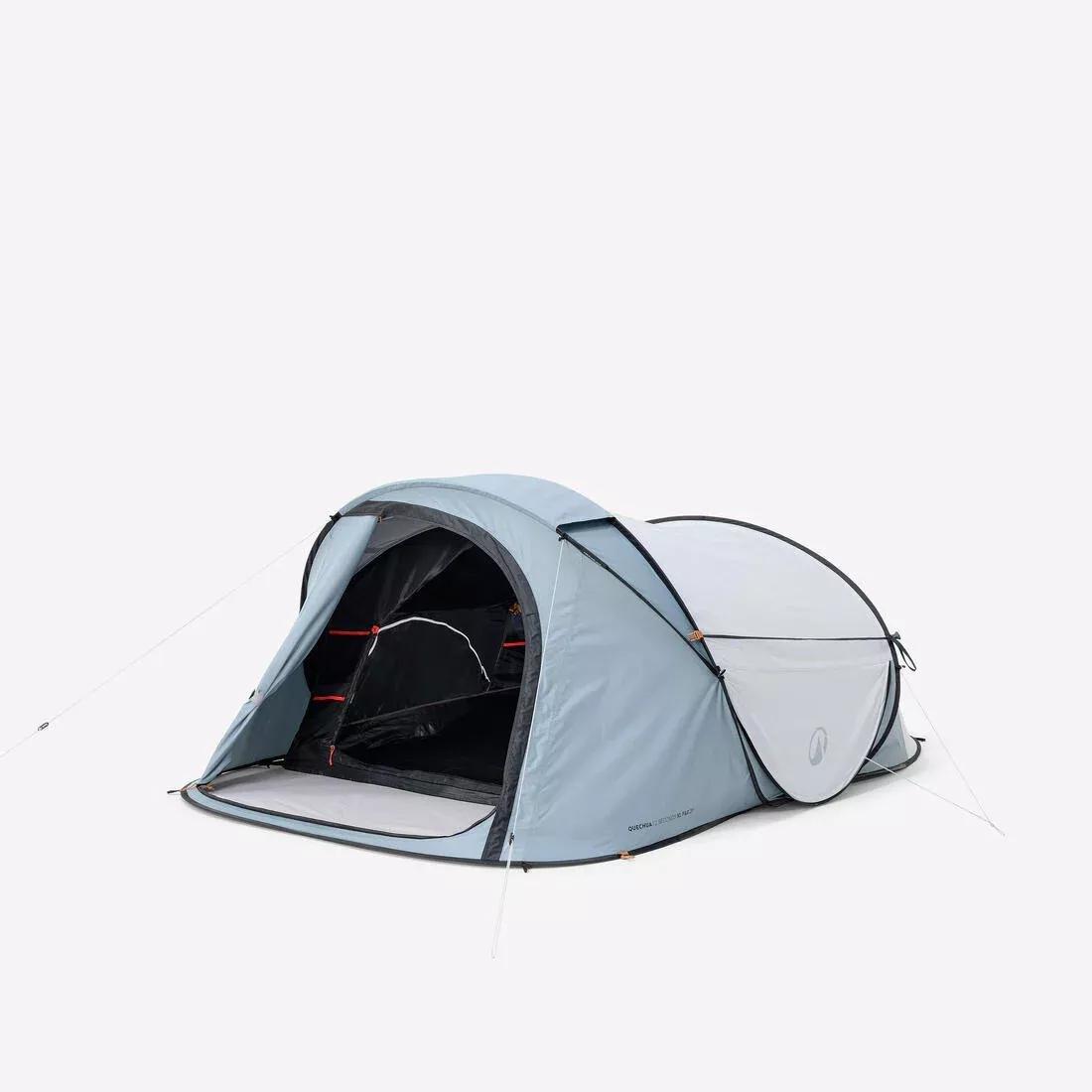 Instant 2-Person Camping Tent - 2 Seconds XL, Black, No Color, medium