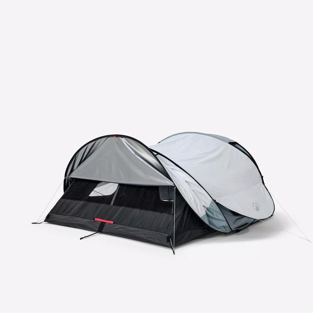 Instant 3-Person Camping Tent - 2 Seconds XL, Black, No Color, large image number 11