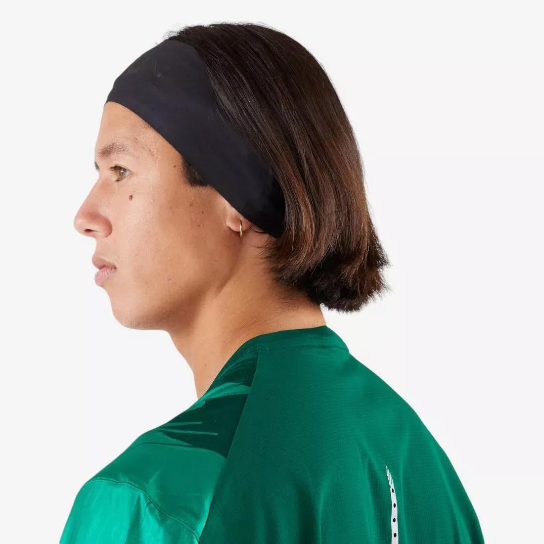 Adults Unisex Kiprun V2 Running Headband Graphics, White, No Color, large image number 5