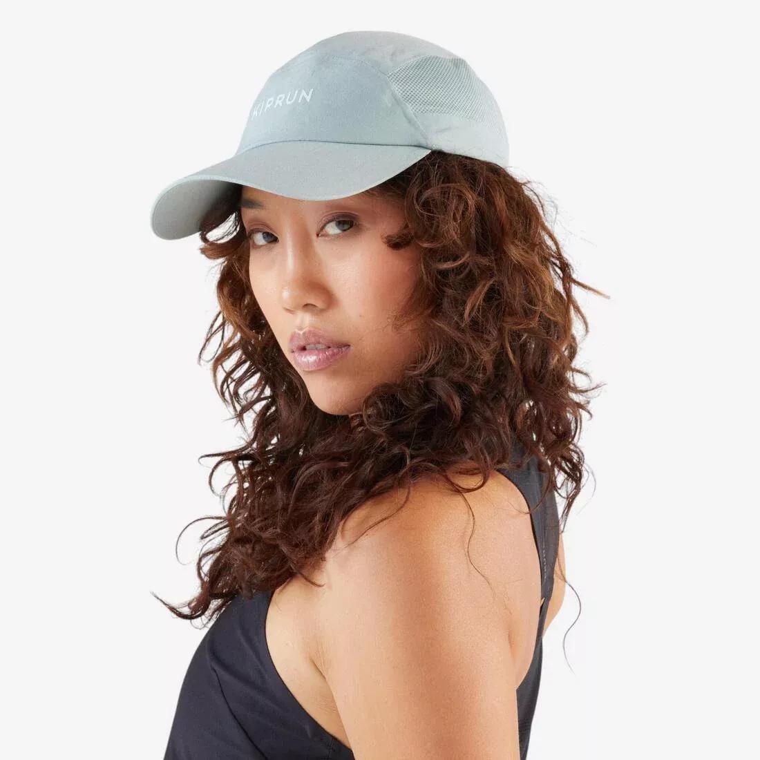 Adults Unisex Kiprun V2 Running Cap, White, No Color, large image number 3