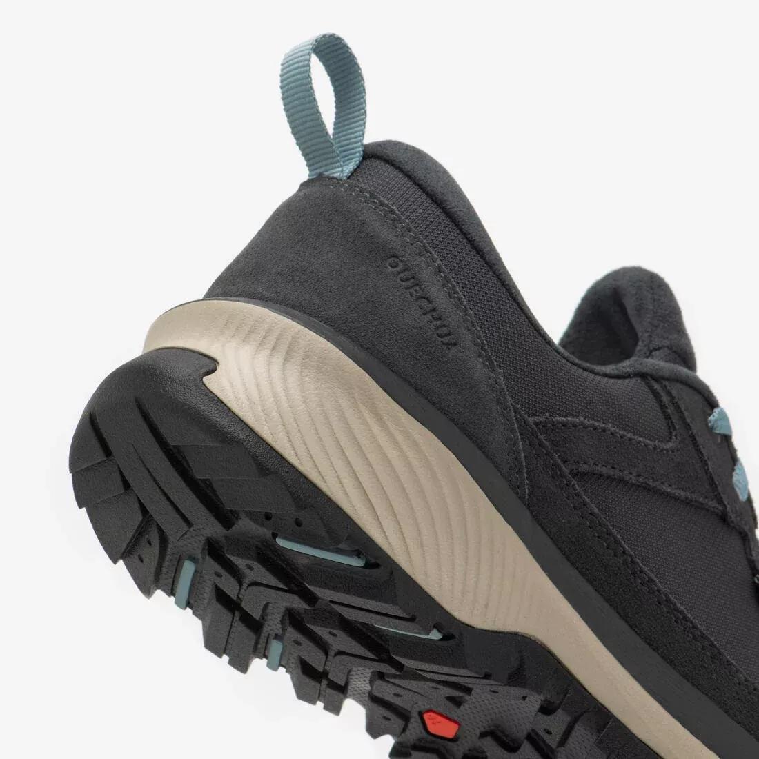 Women waterproof hiking boots - NH500 Leather WP, Grey, No Color, large image number 6