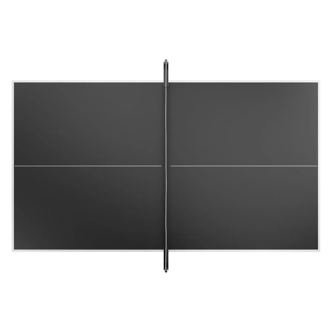 Compact Indoor Competition Table Tennis Table ITTF, TTT 530, Black, No Color, large image number 3