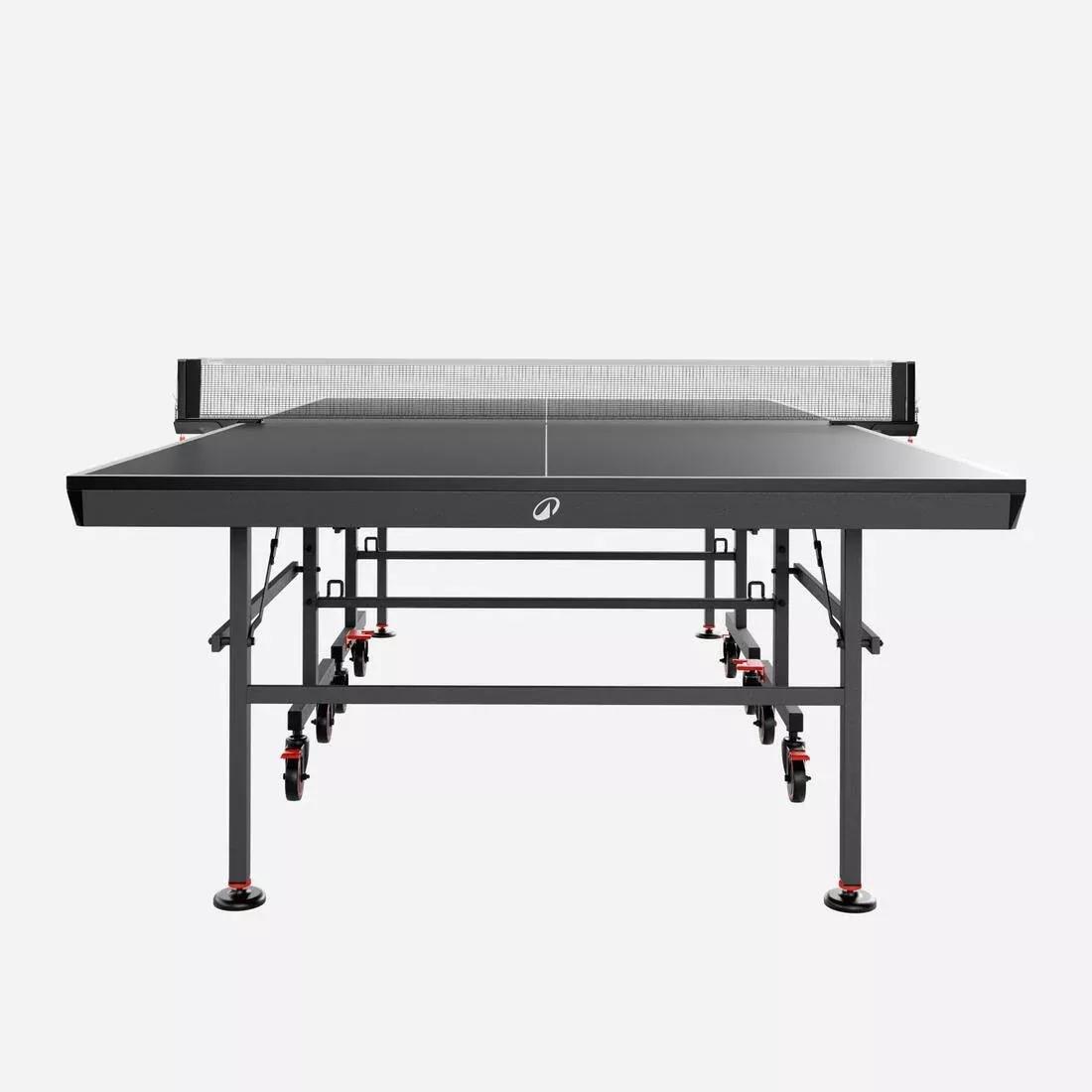 Compact Indoor Competition Table Tennis Table ITTF, TTT 530, Black, No Color, large image number 6