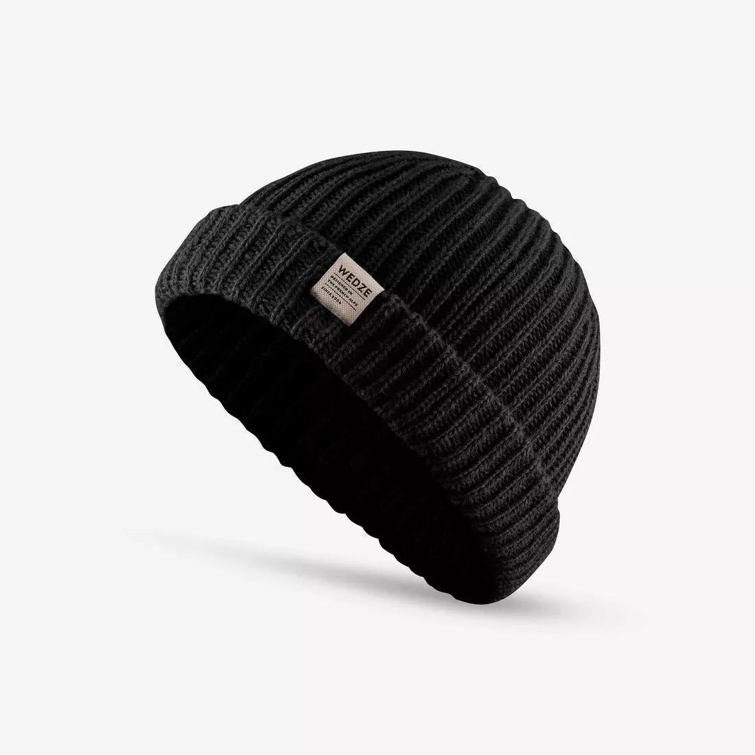 FRANCE DOCKER HAT, smoked black, No Color, large image number 0