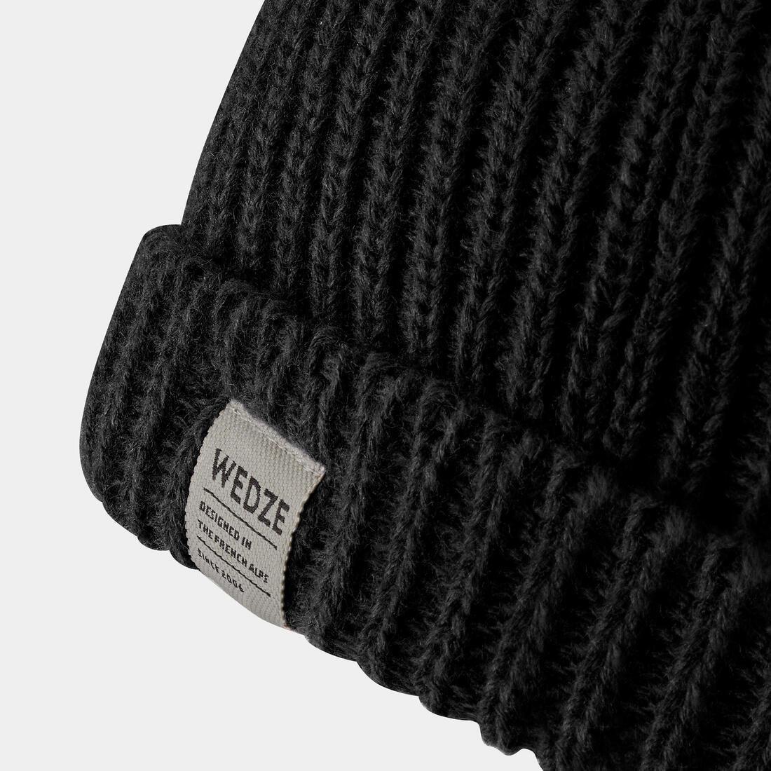 FRANCE DOCKER HAT, smoked black, No Color, large image number 3