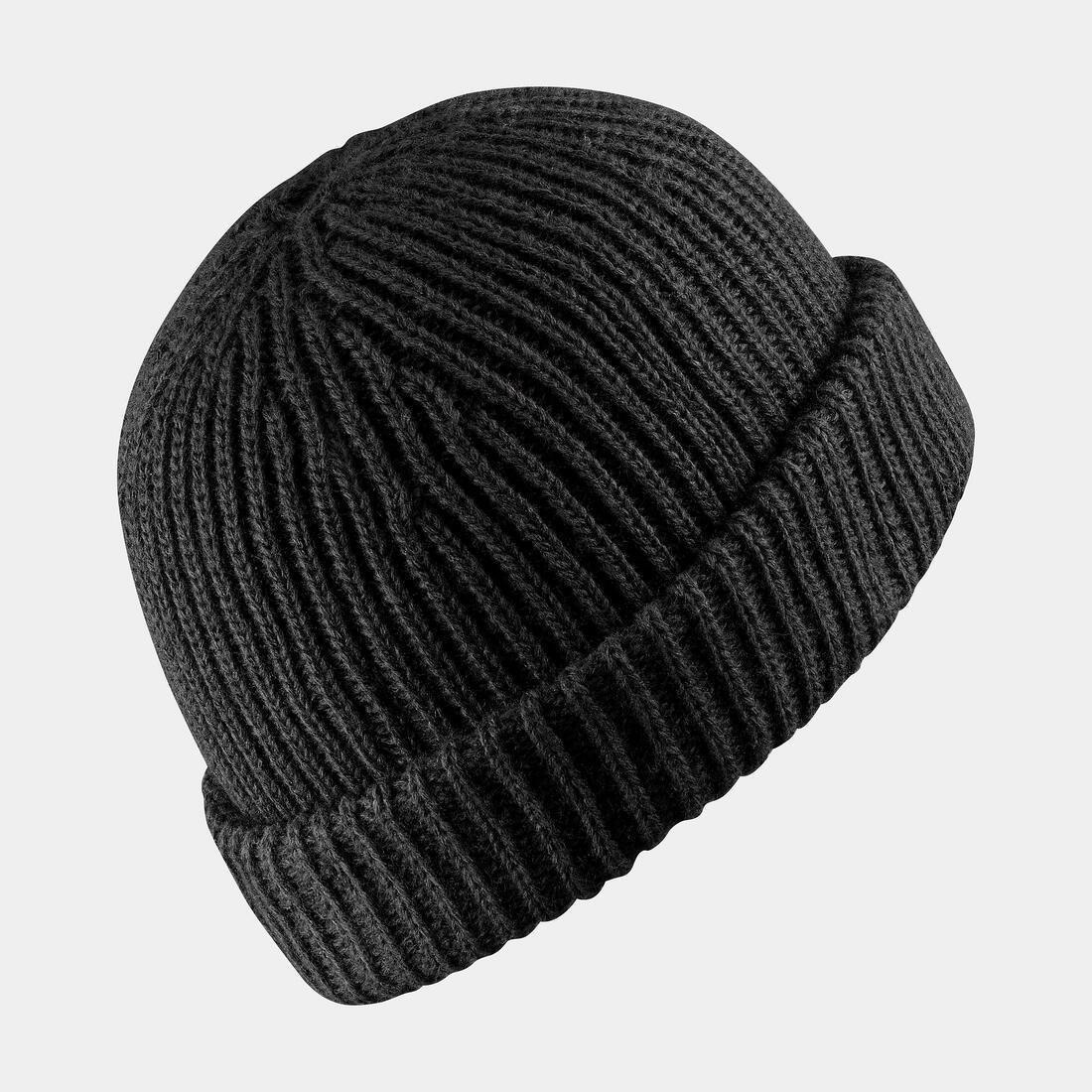 FRANCE DOCKER HAT, smoked black, No Color, large image number 4