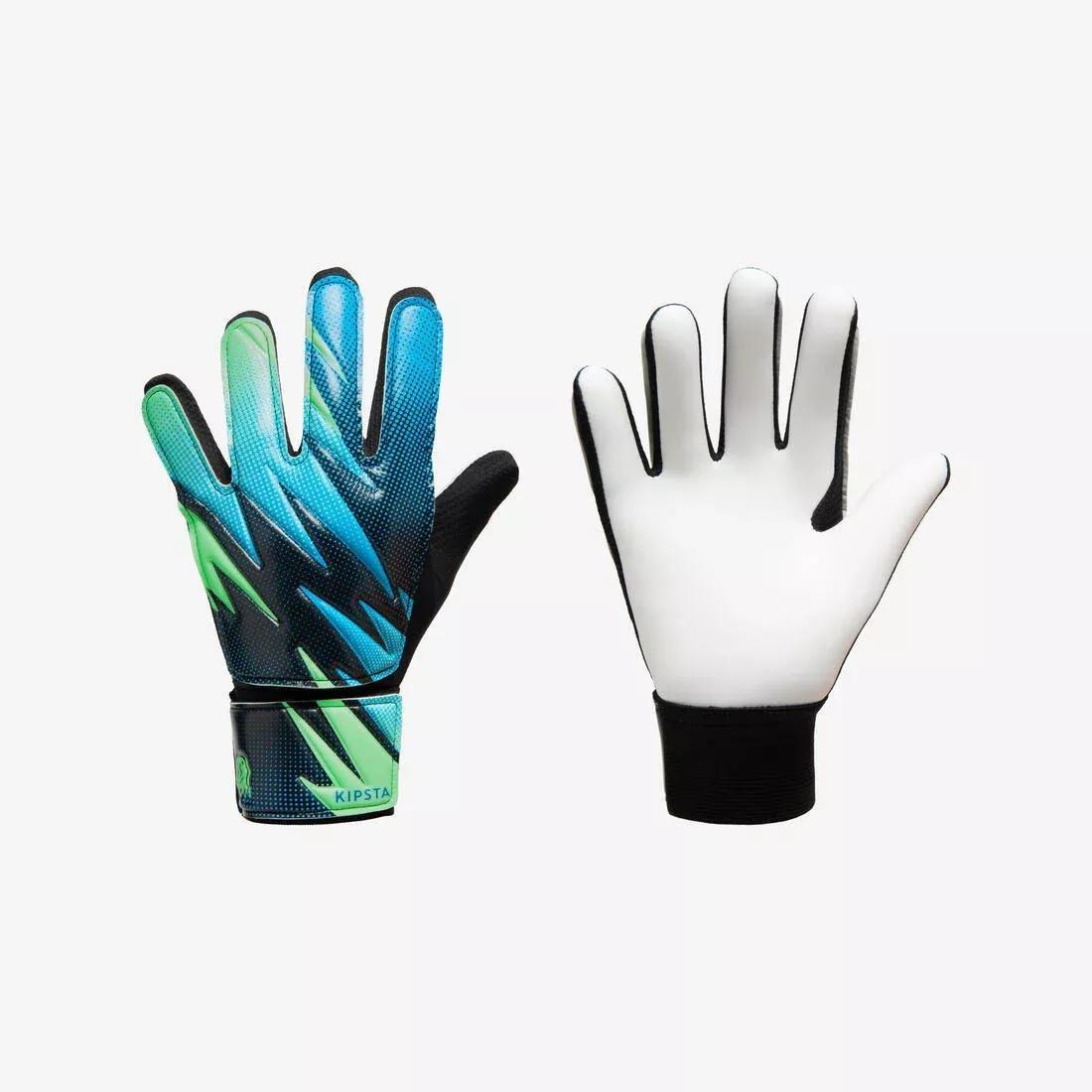 Kids goalkeeper gloves, Orange, No Color, large image number 1