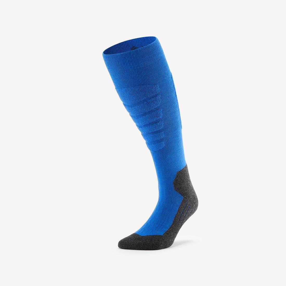DEFAULT Adult Ski and Snowboard Socks 100 Plus - Black, Neon, , large image number 0