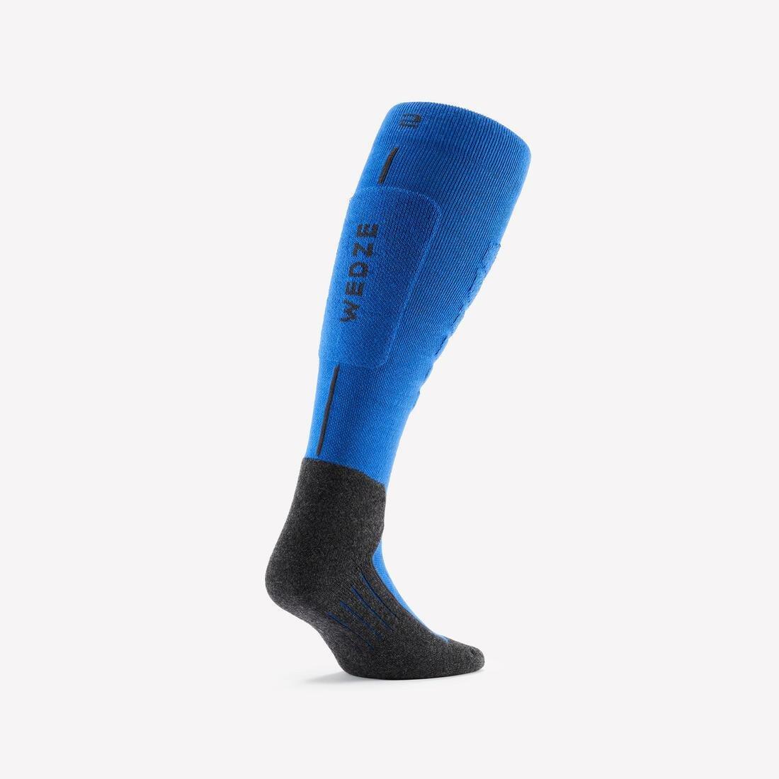 DEFAULT Adult Ski and Snowboard Socks 100 Plus - Black, Neon, , large image number 5