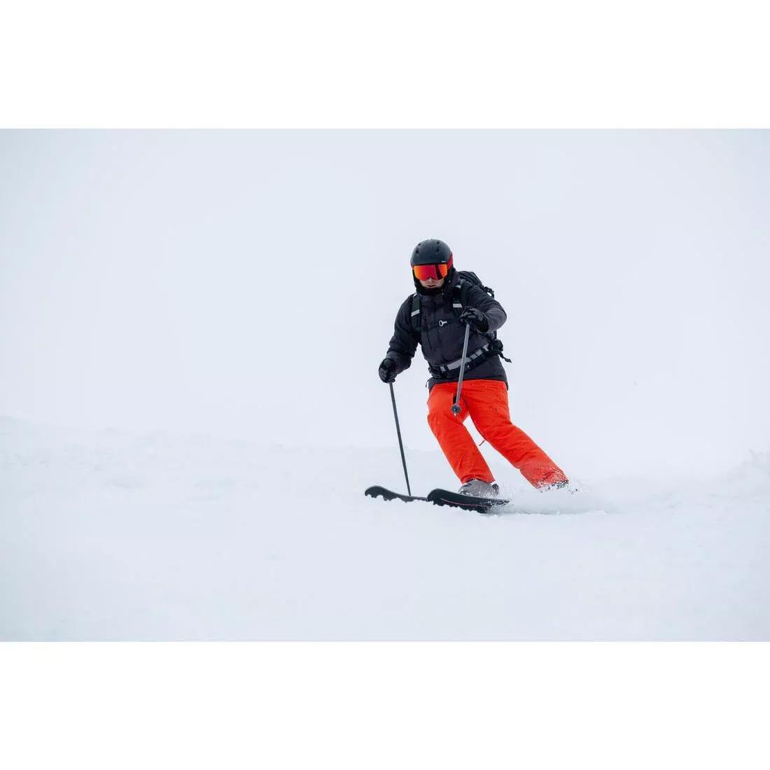 Men Waterproof and Durable Ski Jacket  - 500, Grey, No Color, large image number 9