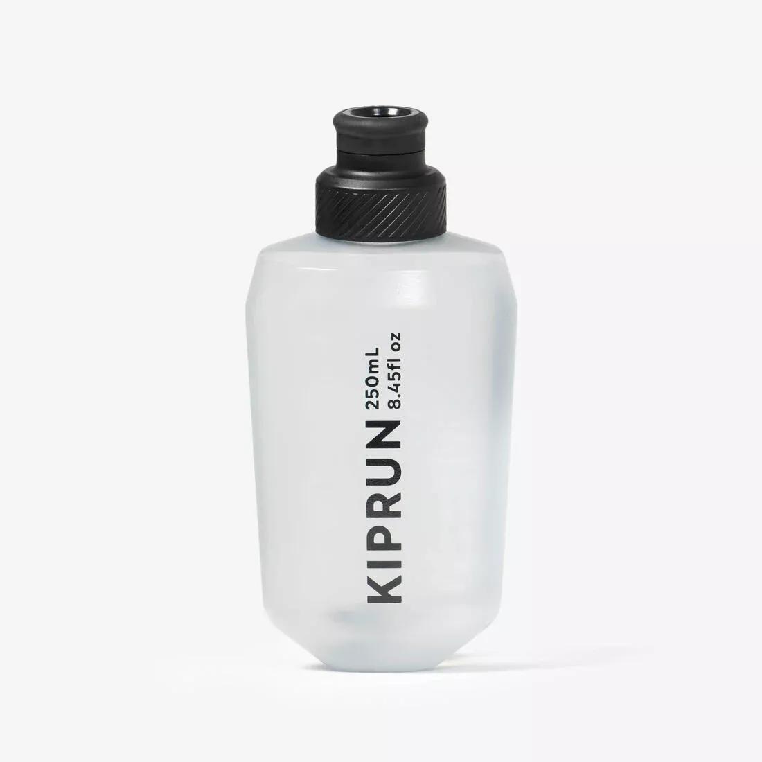 250ml Running Water Bottle - KIPRUN 500, Grey, No Color, large image number 0