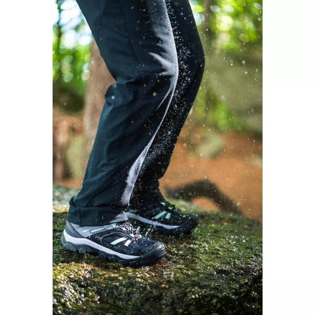 Kids Unisex Waterproof Hiking Shoes With Laces - Crossrock, Grey, No Color, large image number 11