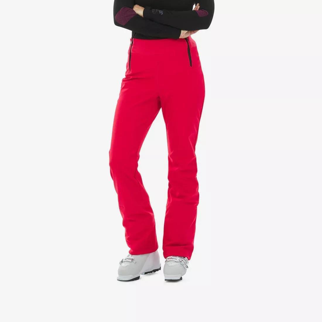 Women's Warm and Fitted Ski Trousers 500, No Color, large image number 0