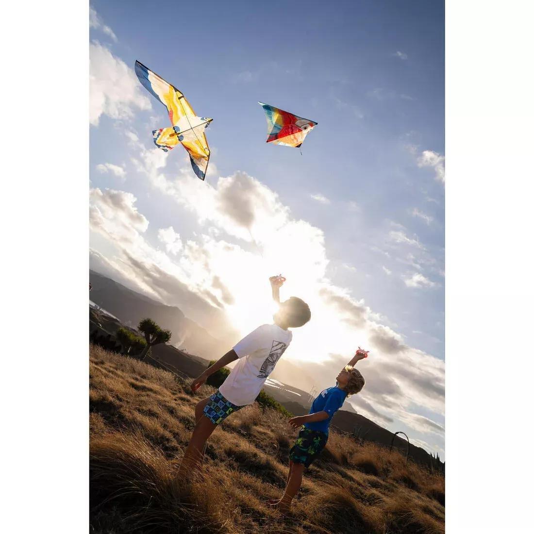 Kids Static Kite - MFK150 Bird, Orange, No Color, large image number 7