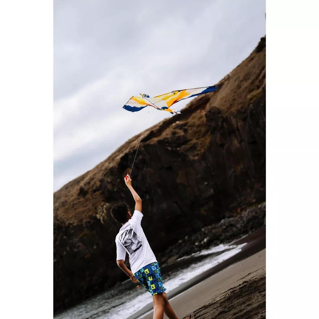 Kids Static Kite - MFK150 Bird, Orange, No Color, large image number 9