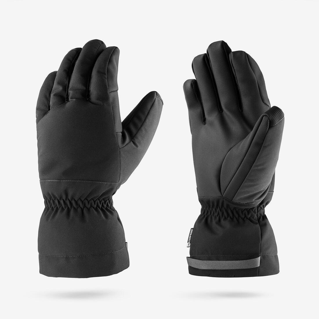 Unisex Warm Ski Gloves - GL500, White, No Color, large image number 0