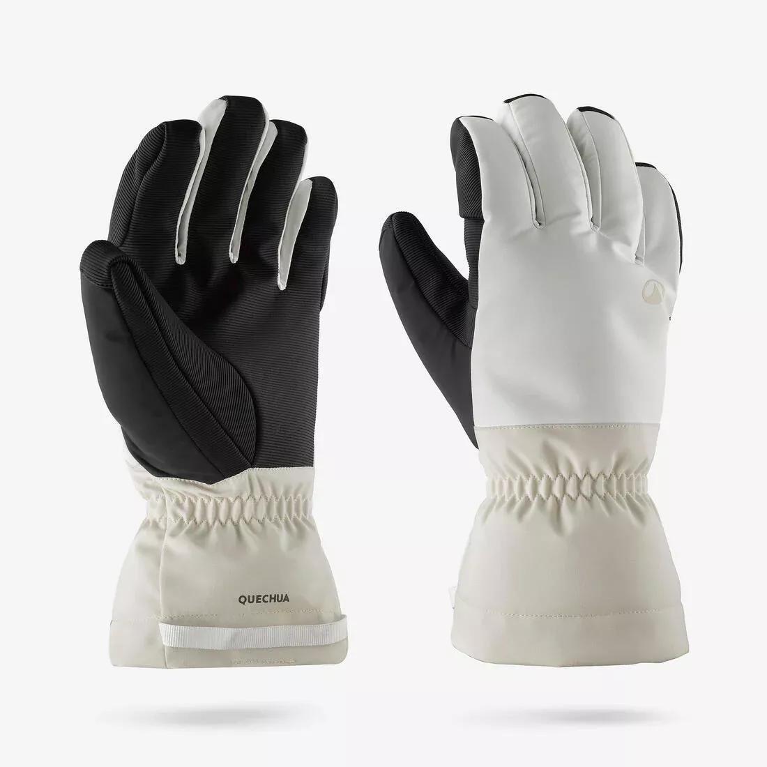 Unisex Warm Ski Gloves - GL500, White, No Color, large image number 9