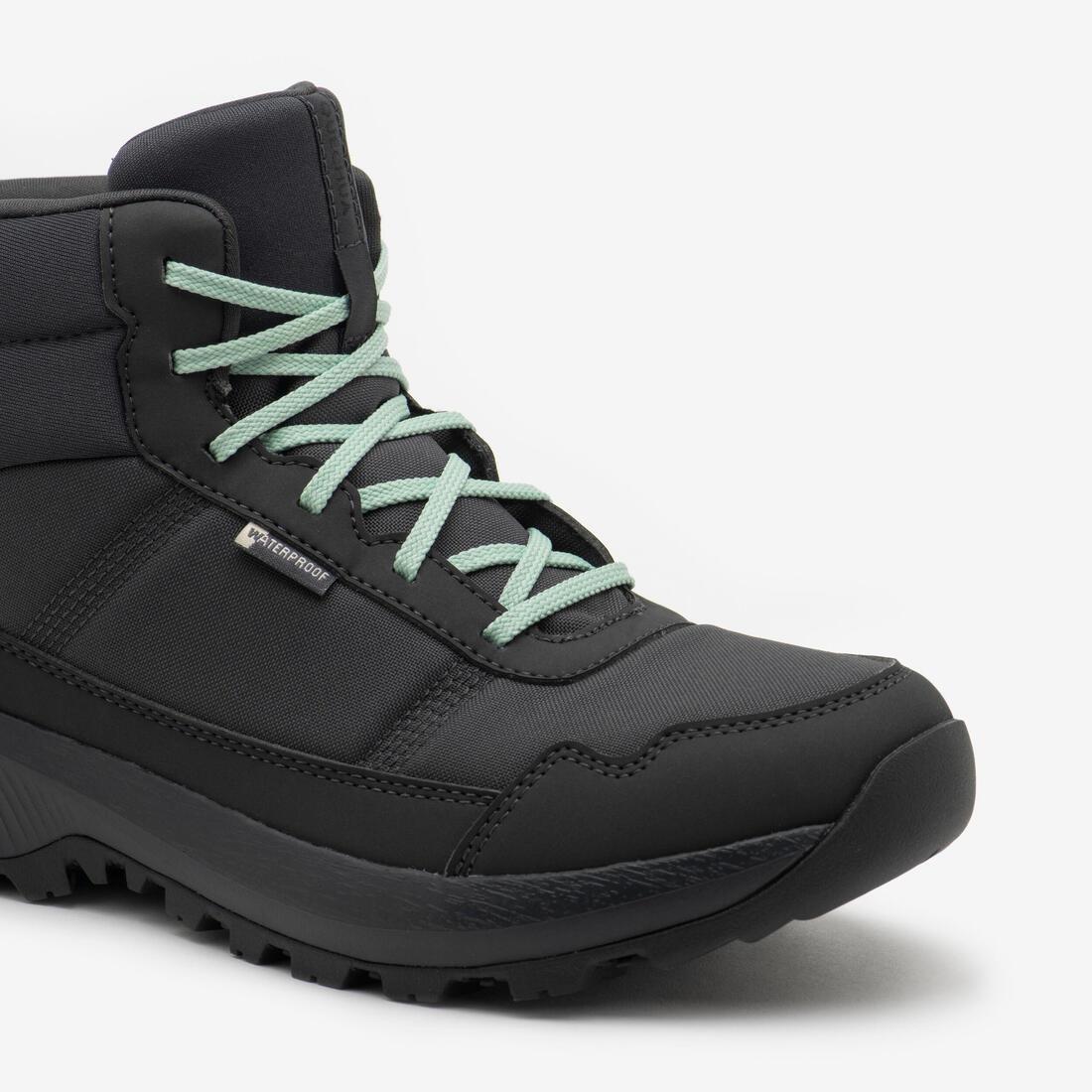 Women Mid-Rise Waterproof Hiking Boots - NH100 Wp, Grey, No Color, large image number 3