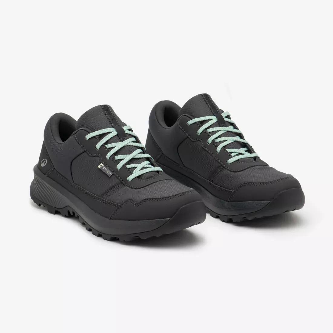 Women Low-Rise Waterproof Hiking Boots - NH100 WP, Grey, No Color, medium