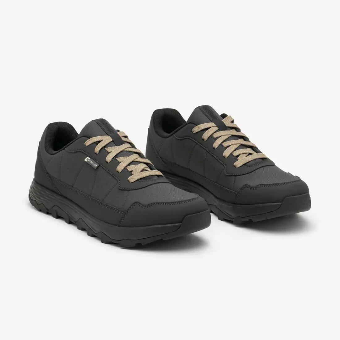 Men Waterproof Hiking Boots - NH100 WP, Khaki, No Color, large image number 3