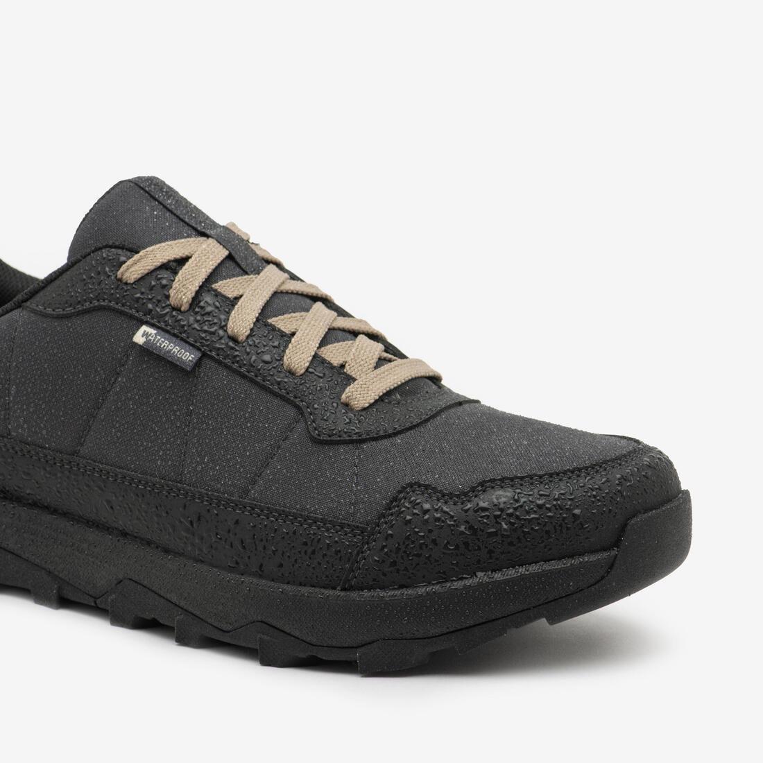 Men's Low Waterproof Hiking Boots, NH100, Grey, No Color, medium