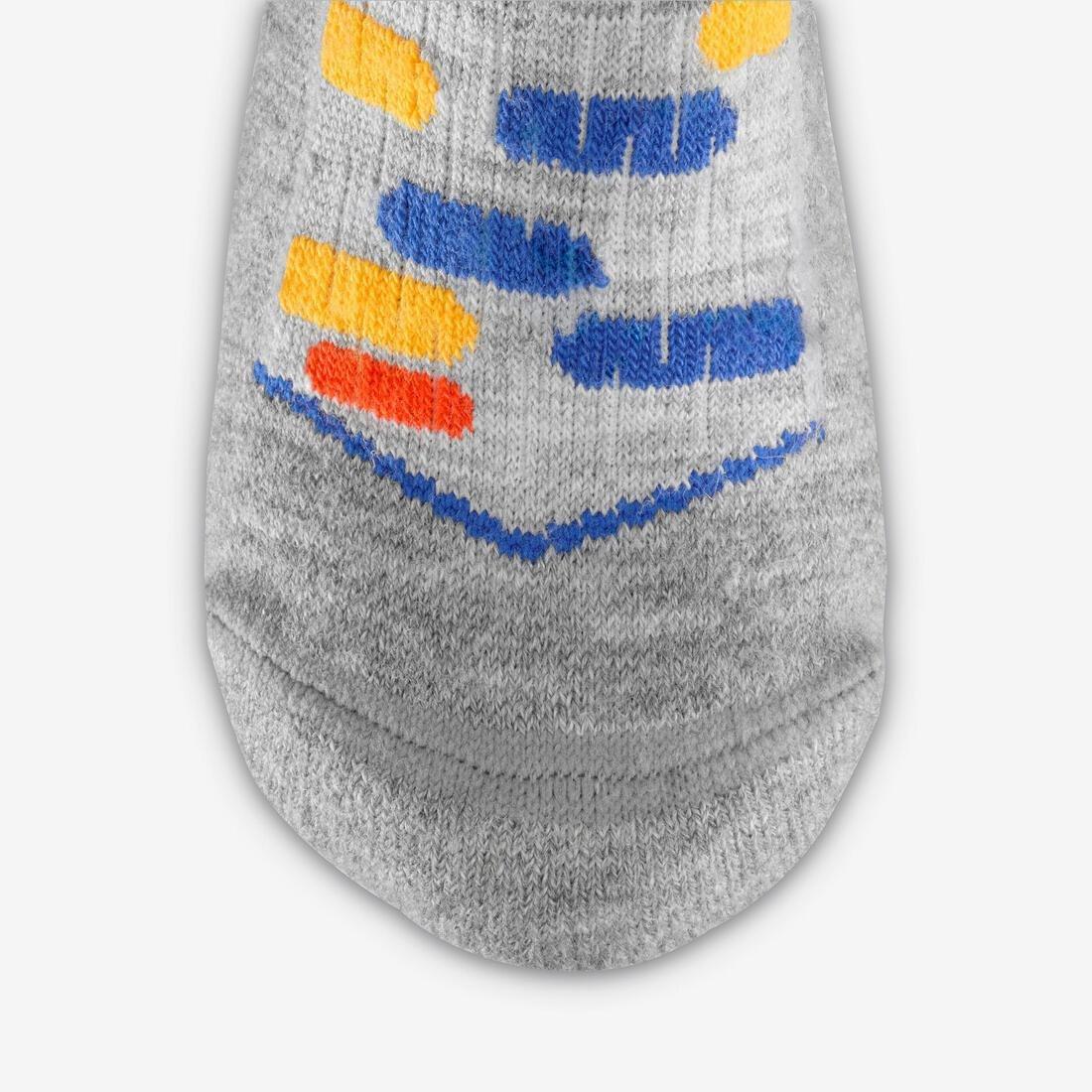 DEFAULT CHILDREN'S SKI AND SNOWBOARD SOCKS 100 - PINK PATTERNED, , large image number 4
