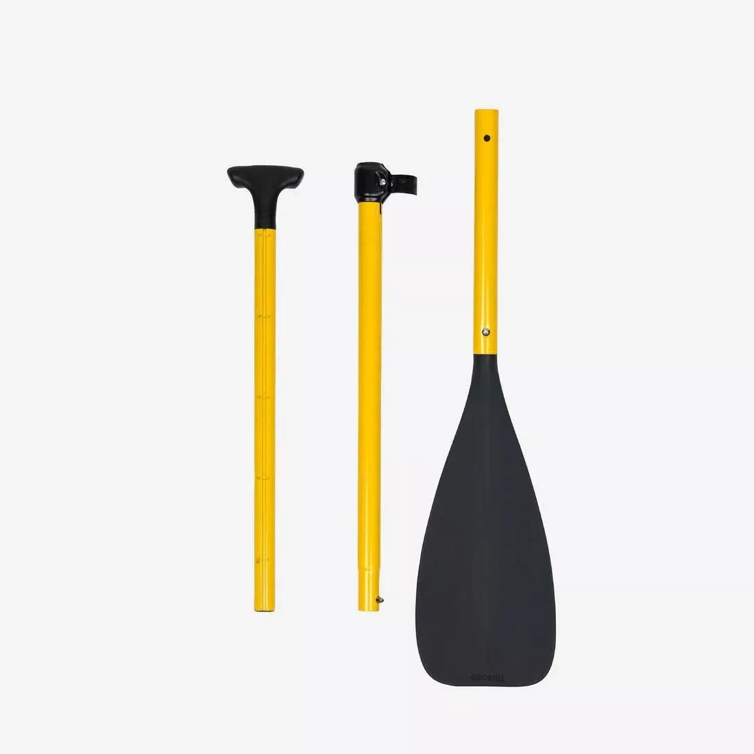 Stand up paddle - 100 3P 130-170 cm, Yellow, No Color, medium