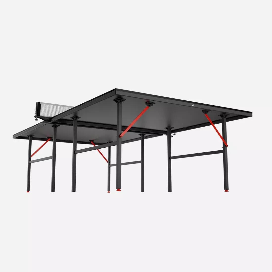 Recreational Indoor Table Tennis Table - TTT 100, Black, No Color, medium
