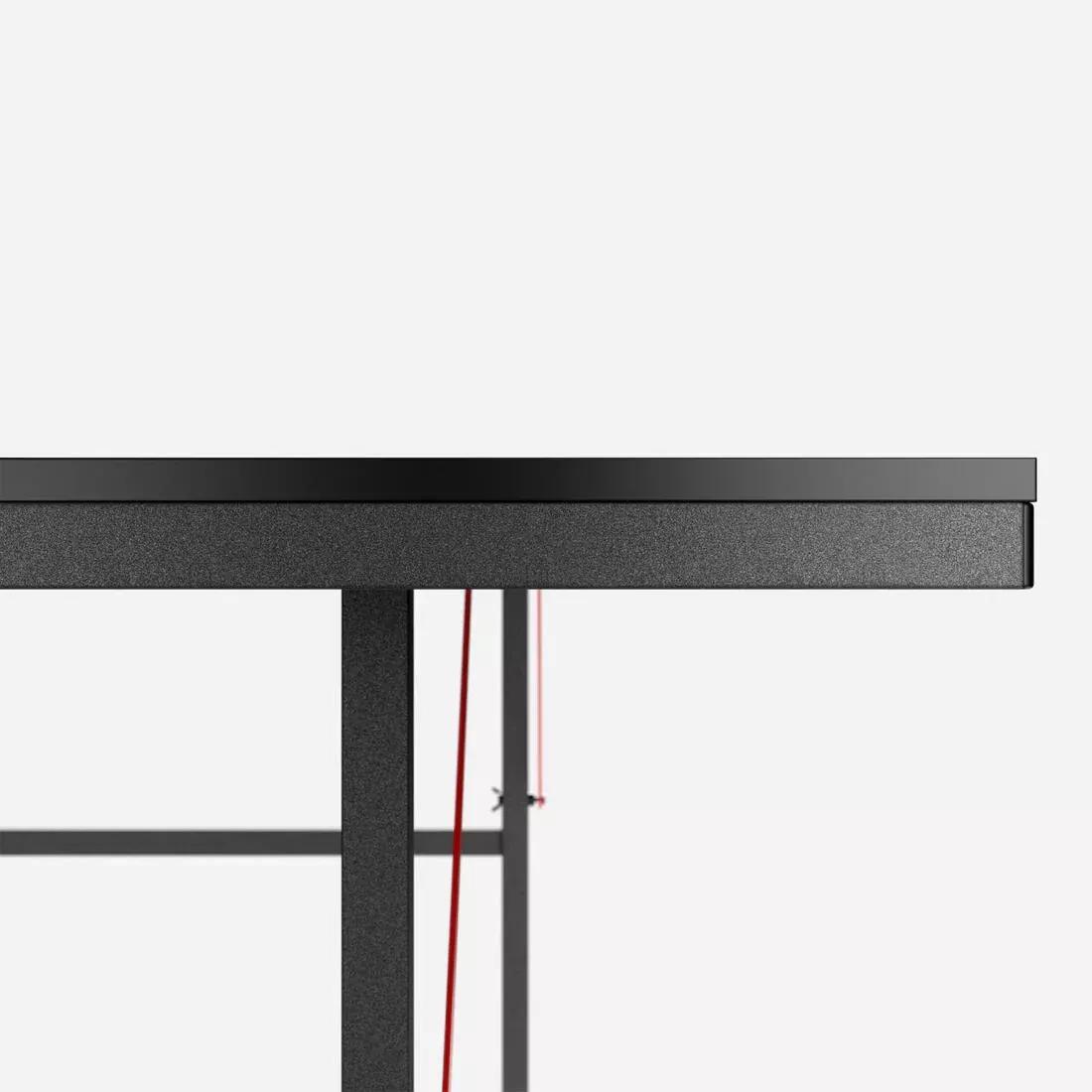 Recreational Indoor Table Tennis Table - TTT 100, Black, No Color, large image number 5