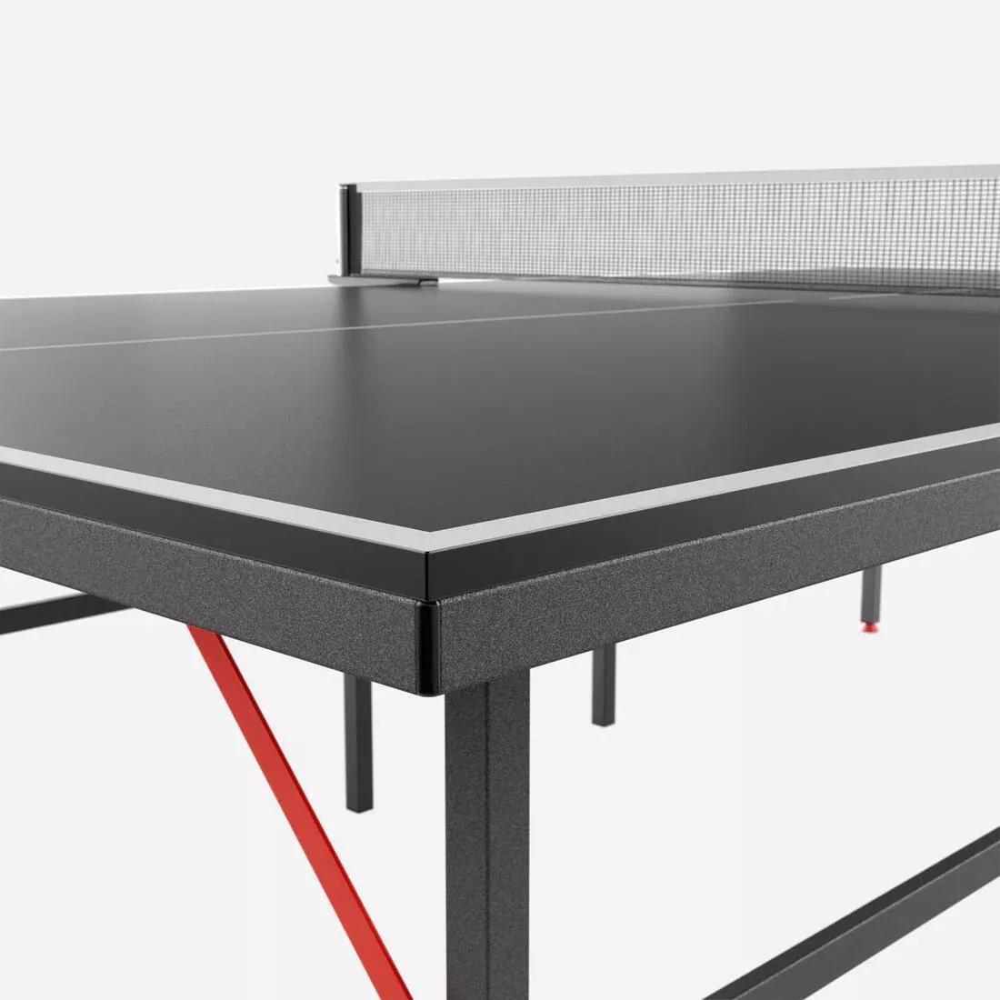 Recreational Indoor Table Tennis Table - TTT 100, Black, No Color, large image number 7