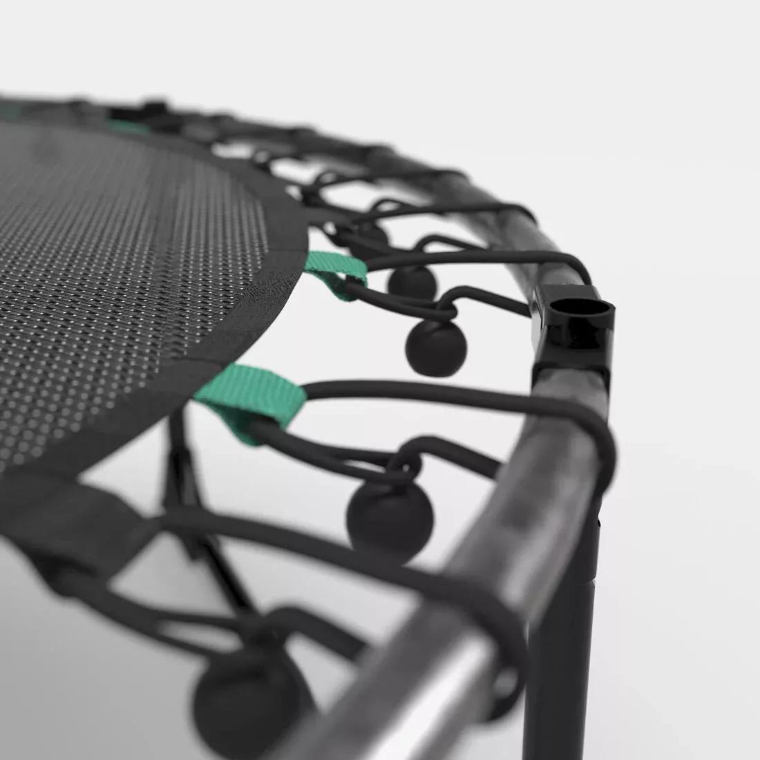 Indoor Trampoline with Protective Net Trampoline - 140, Black, No Color, large image number 3