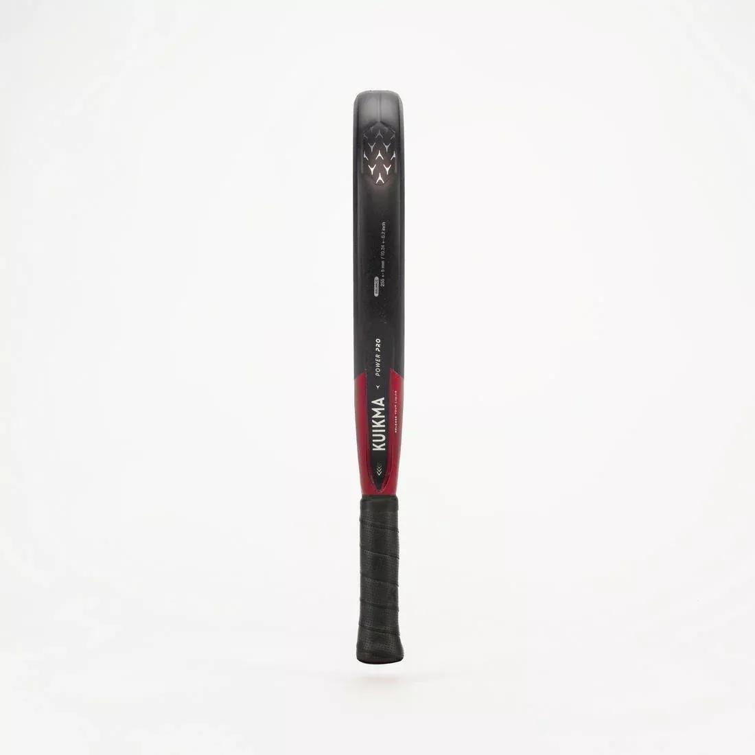 Adult Padel Racket Power Pro Maxi Sanchez, Black/Red, No Color, large image number 4