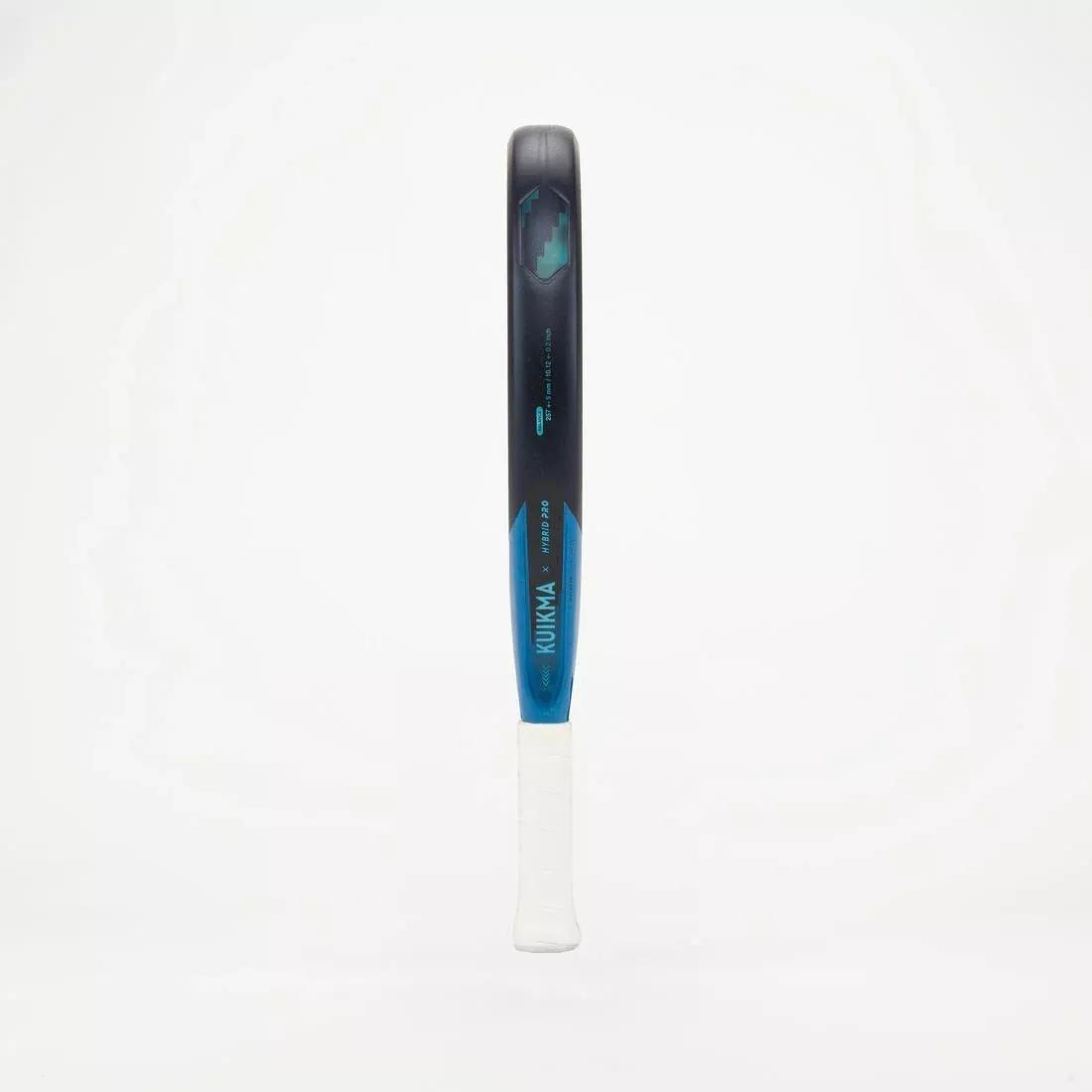 Adults Padel Racket - Hybrid Pro Lucia Sainz, Black/Blue, No Color, large image number 4