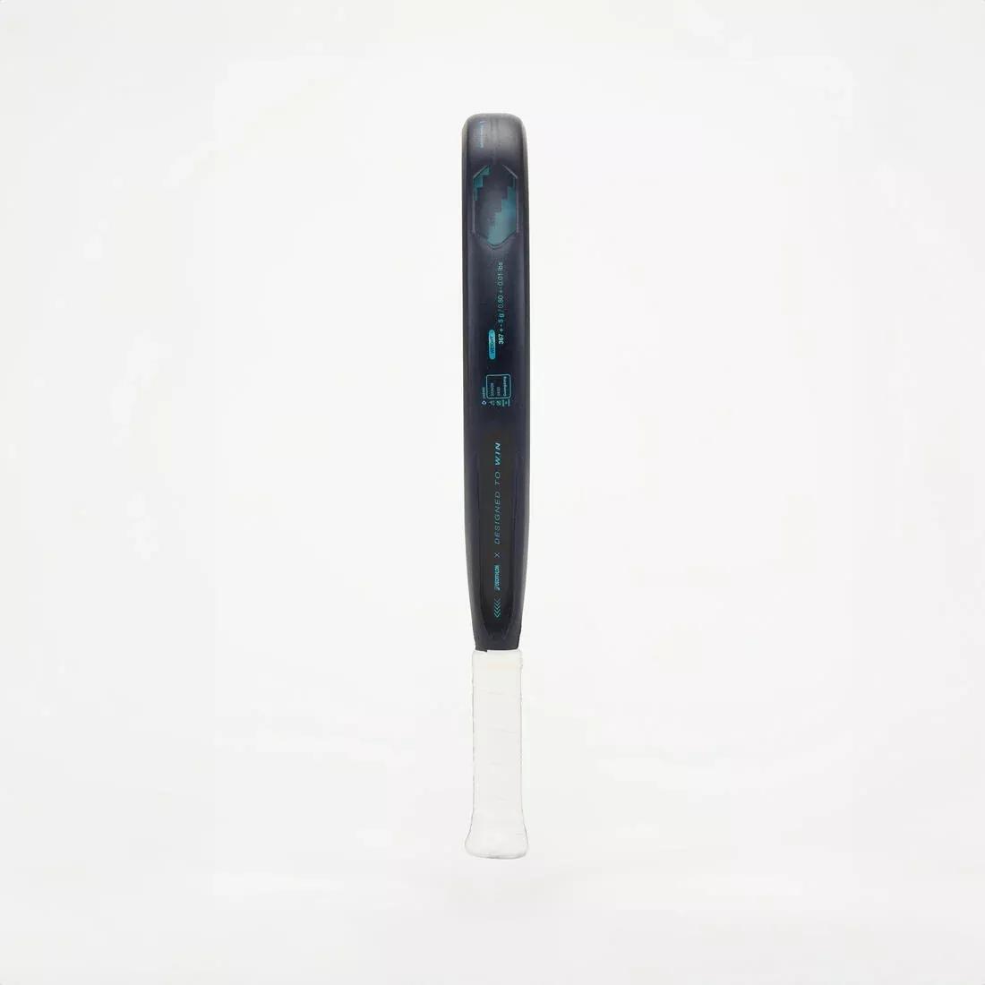 Adults Padel Racket - Hybrid Pro Lucia Sainz, Black/Blue, No Color, large image number 7