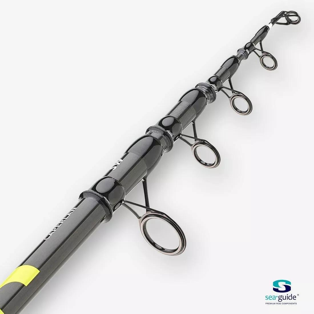Surfcasting Rod Symbios Light-500 400 Telesco 80-150 G, Navy, No Color, large image number 3