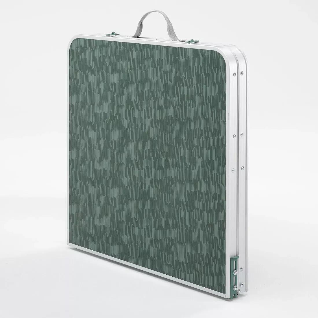 Folding Camping Table - 4 To 6 People, Green, No Color, large image number 8