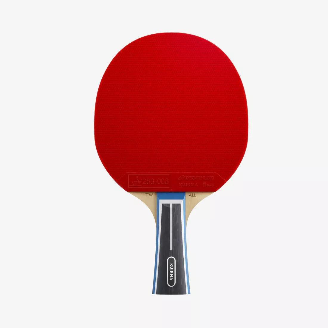 Table Tennis ITTF Club All-Round Bat TTR 900 6*, Red, No Color, medium