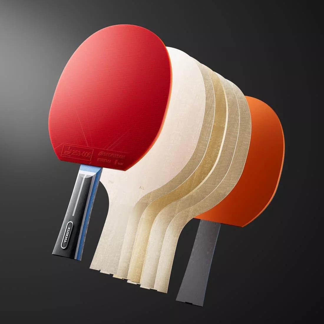 Table Tennis ITTF Club All-Round Bat TTR 900 6*, Red, No Color, large image number 7