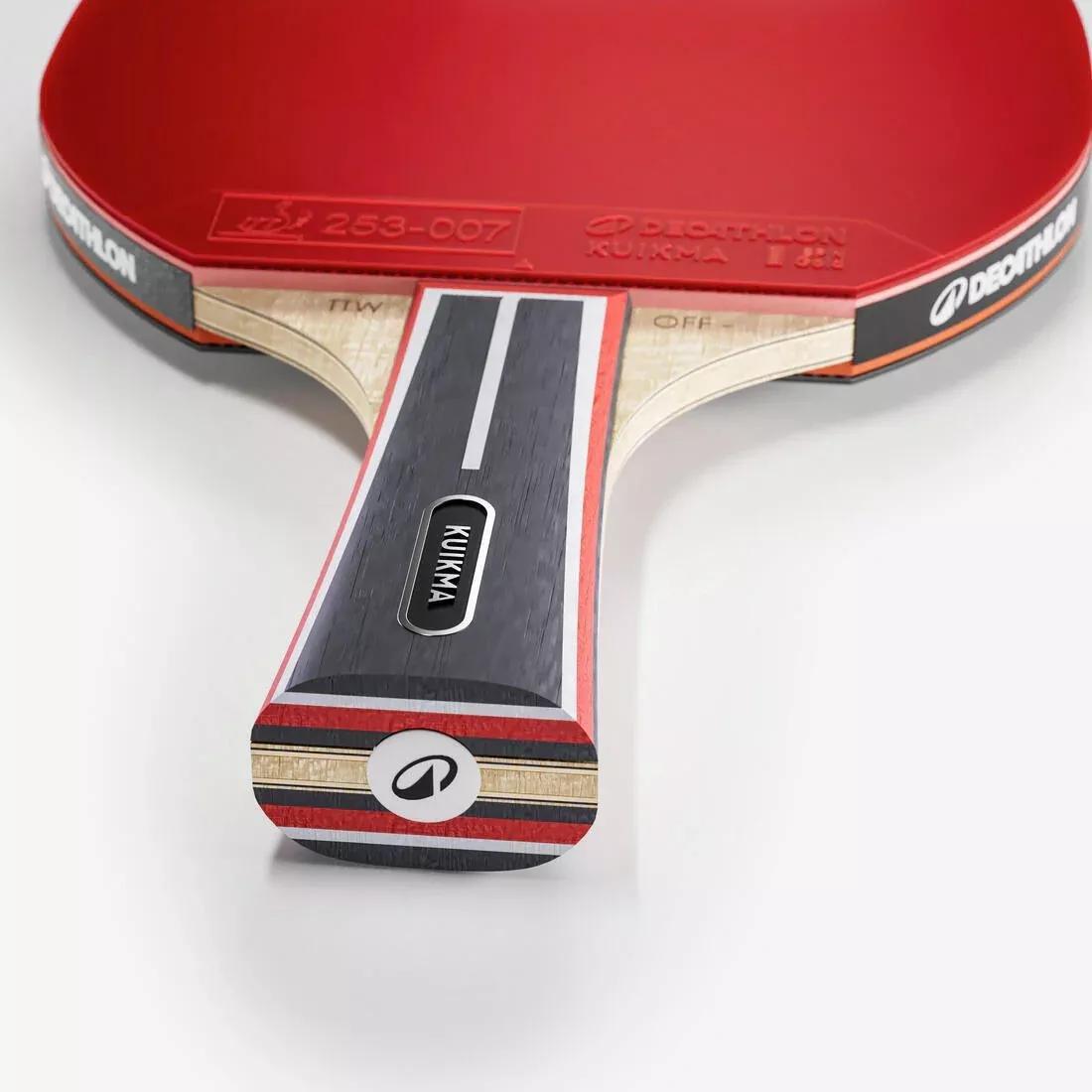 Table Tennis ITTF Club Bat TTR 930 Spin H-Carbon 7*, Red, 5401_000, large image number 5